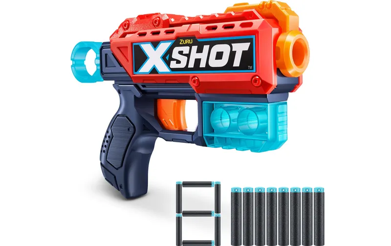X-Shot X-Shot Kickback with 8 Darts