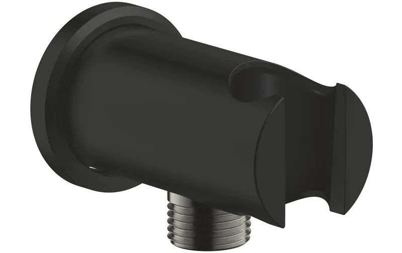 GROHE Rainshower Brauseanschlussbogen mit Halter Mattschwarz