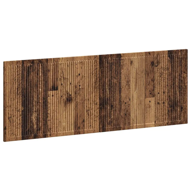 Wandmontiertes Kopfteil EDE Altholz Holzwerkstoff