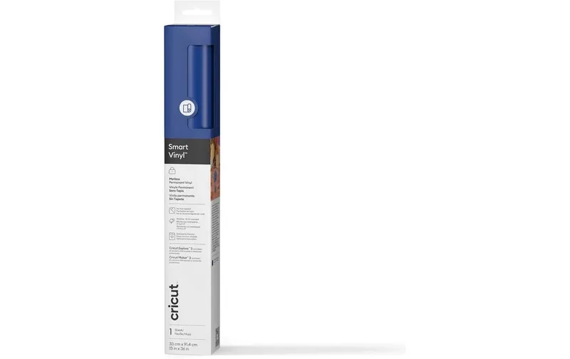 Cricut Vinylfolie Smart Permanent 33 x 91.4 cm, 1 pezzi, blu