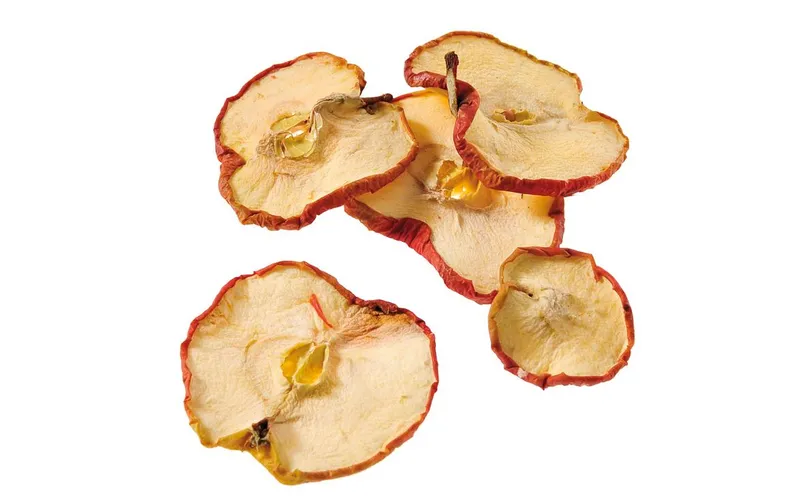 Opiflor Fette di mela essiccate decorative Rosse, 500 g