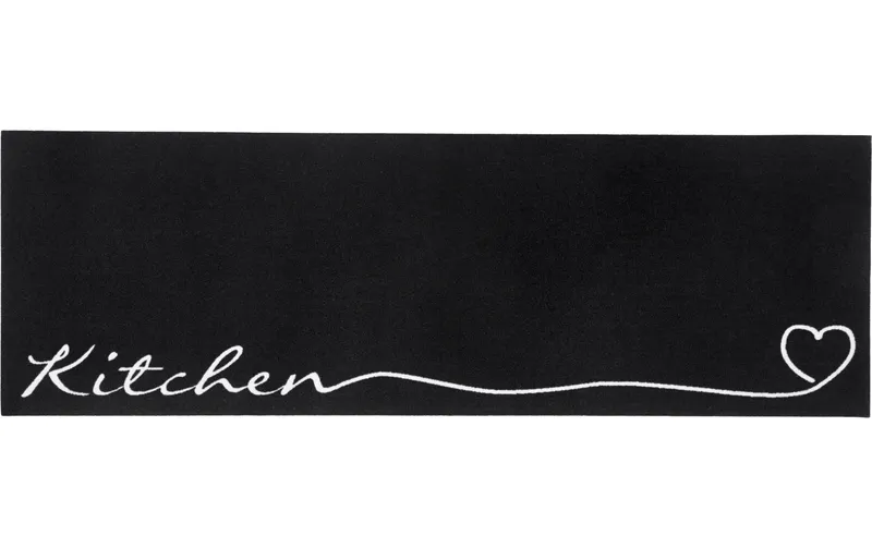 Hanse Home Teppich Kitchen 50 cm x 150 cm, nero