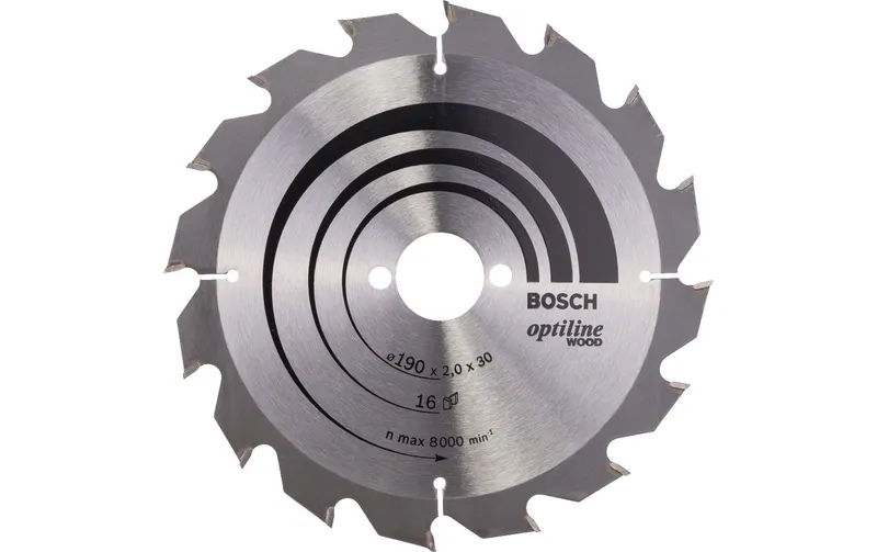 Bosch Professional Kreissägeblatt Optiline Wood