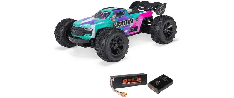 Arrma Truggy Mini Kraton 3S DSC 1:16, RTR Türkis/Pink