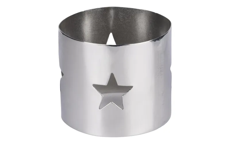 EGLO Serviettenring Stern Silber