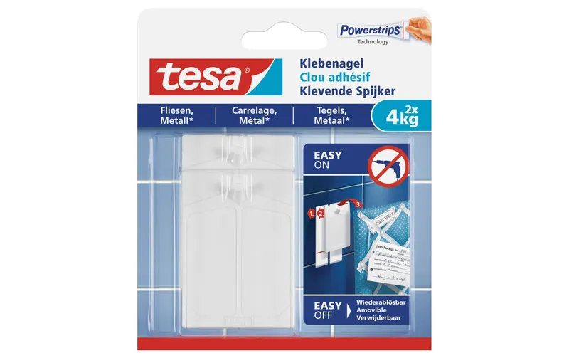 tesa Klebenagel 4 kg per Fliesen + metallo