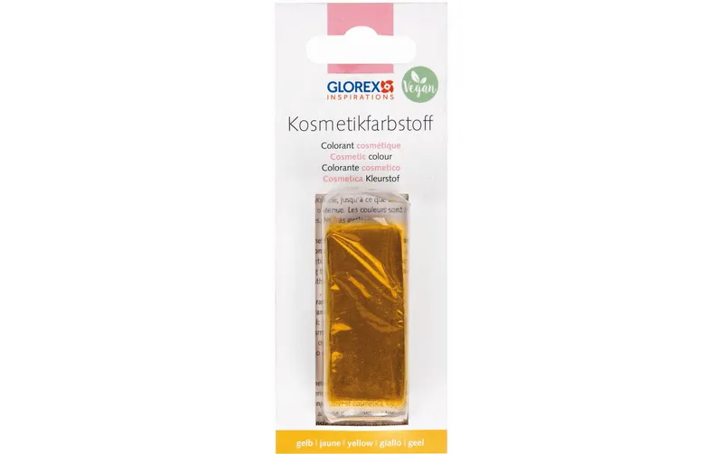 Glorex Kosmetikfarbstoff 25 g, Gelb
