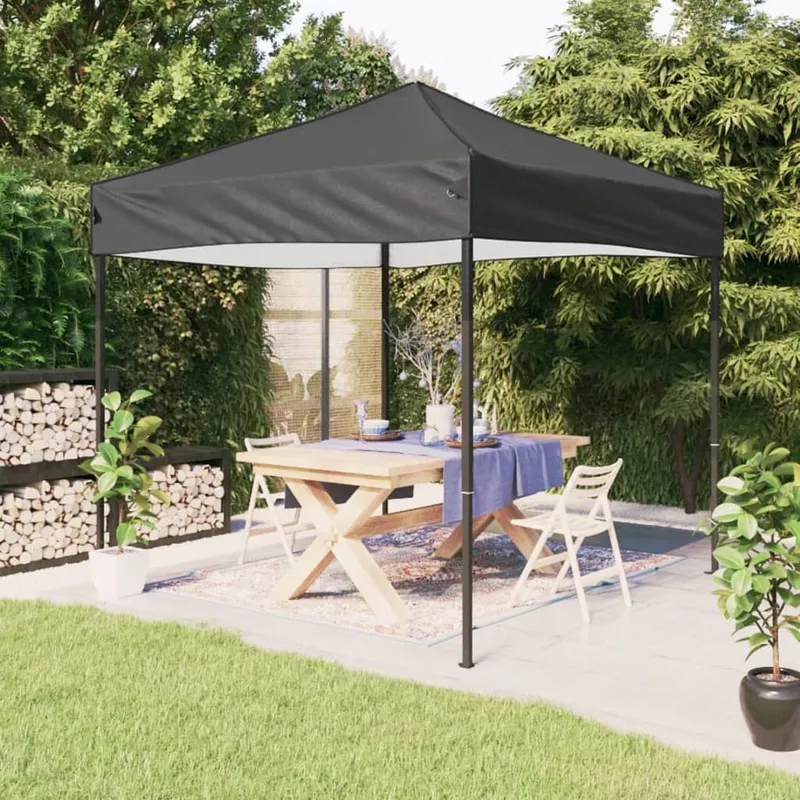 Partyzelt Faltbar antracite 3x3 m