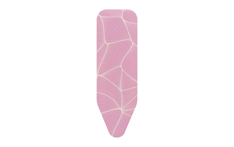 Brabantia Bügelbrettbezug B mit 2 mm Schaumtessuto 124 x 38 cm, Pink