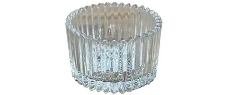 Pajoma Teelichthalter Elegant 1 pieces, transparent