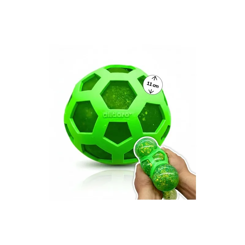 alldoro Stress Ball XXL Mesh Squishy grün 11 cm