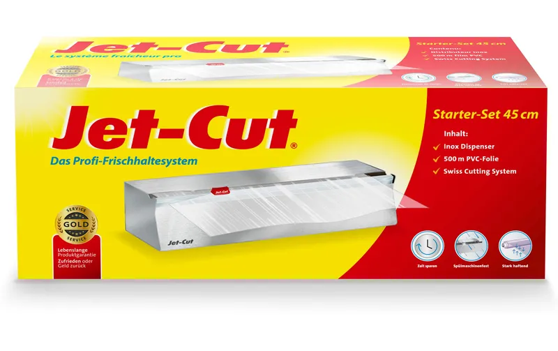 Jet-Cut Frischhaltefolie Nachfüllsystem 45C Silber