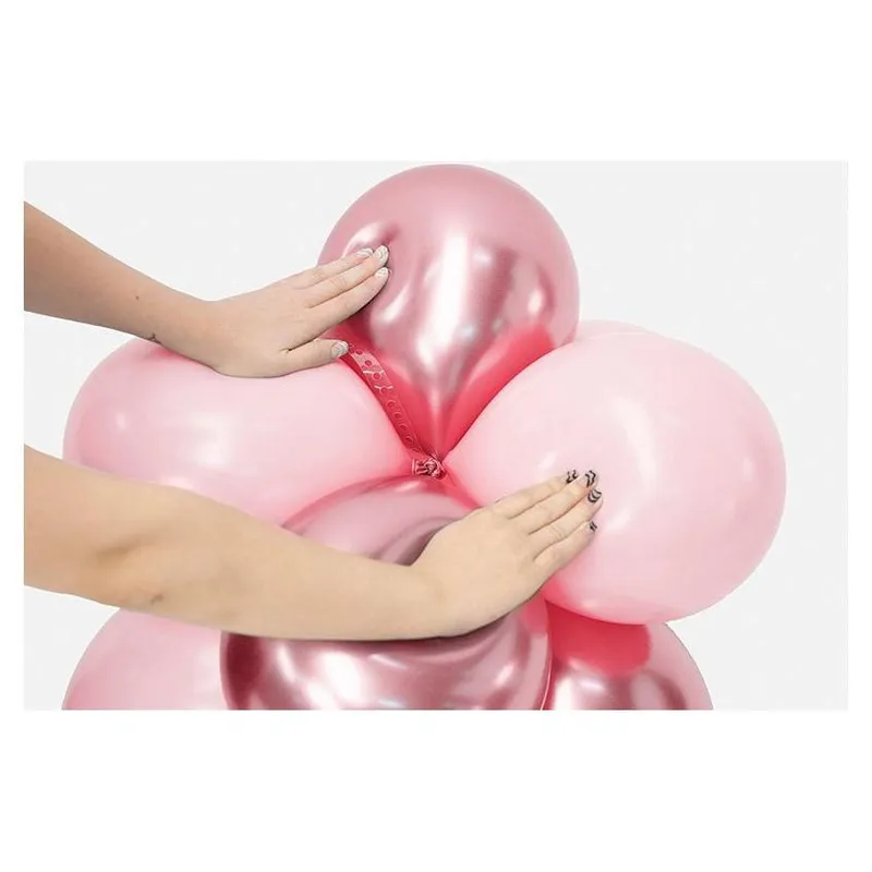 Partydeco Ballongirlande Band transparent, 5 m , 1 Stk