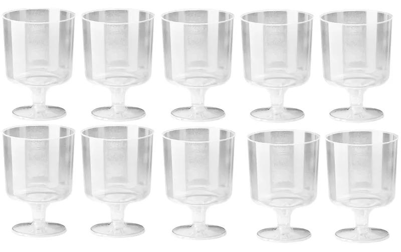 Weita Einweg-Weinglas 200 ml 10 pièces, transparent