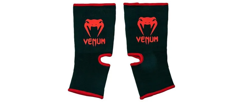 Venum Kontact Ankle Support Guard Schwarz/Rot, L