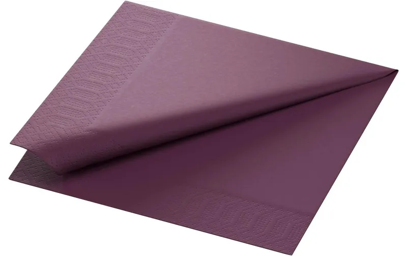 Duni Papierservietten 165552 40 cm x 40 cm, 250 pezzi, Violett