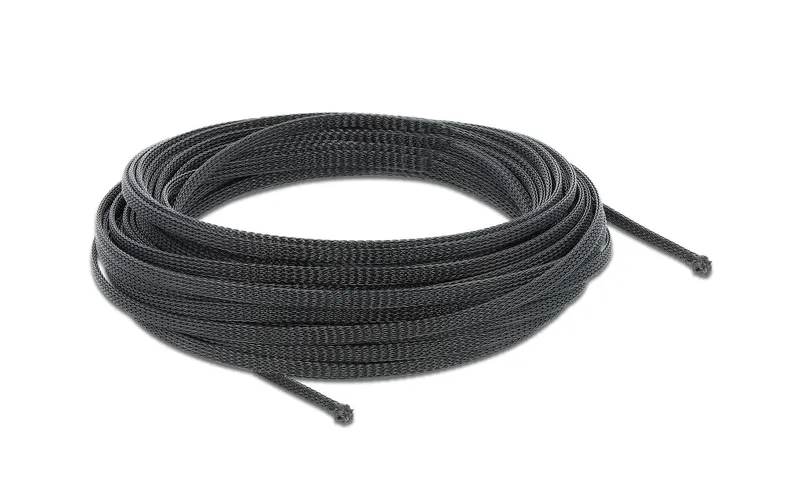 Delock Kabelschlauch 10 m x 3 mm Schwarz