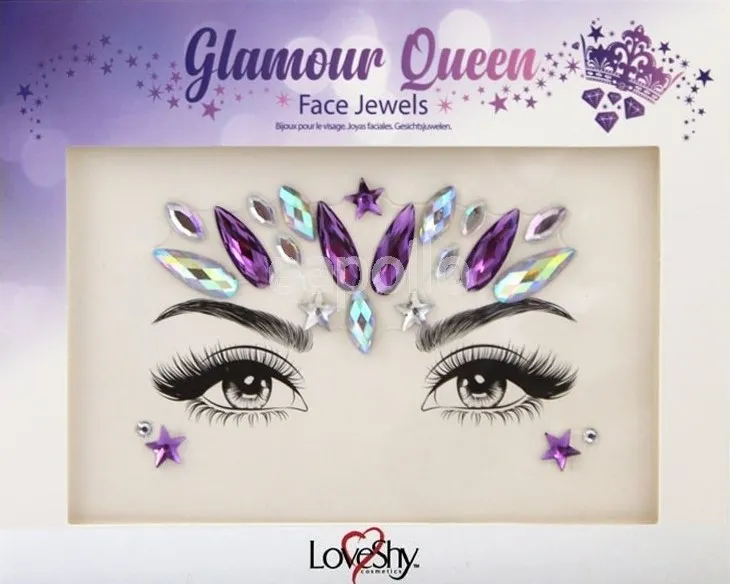 Face Jewels Glamour Queen