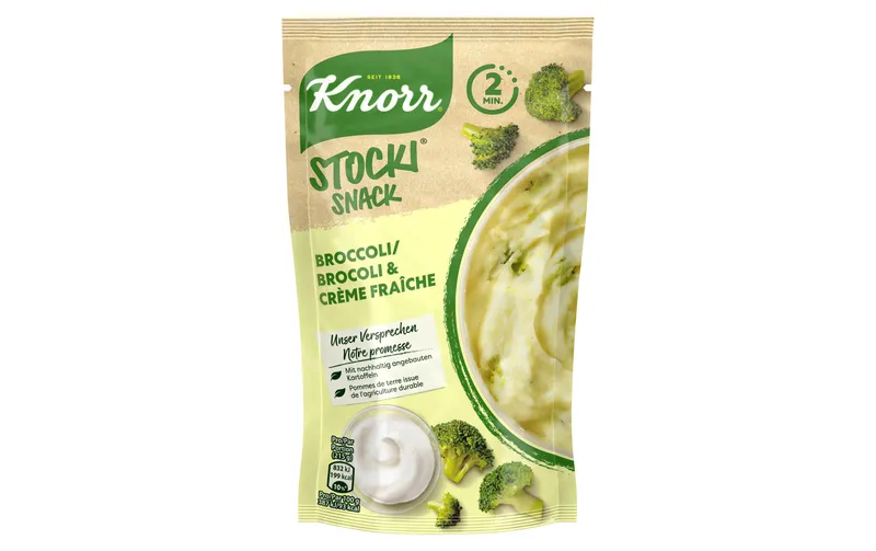 Knorr Stocki Snack avec Broccoli et Crème fraîche 45 g