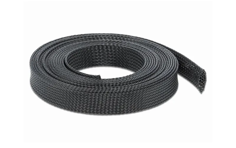 Delock Kabelschlauch 10mx19mm, dehnbar Schwarz