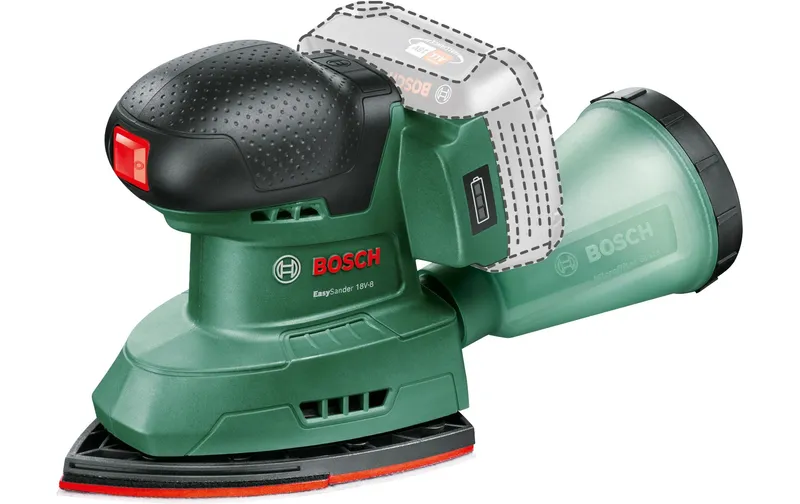 Bosch Akku-Multischleifer EasySander 18 V-8