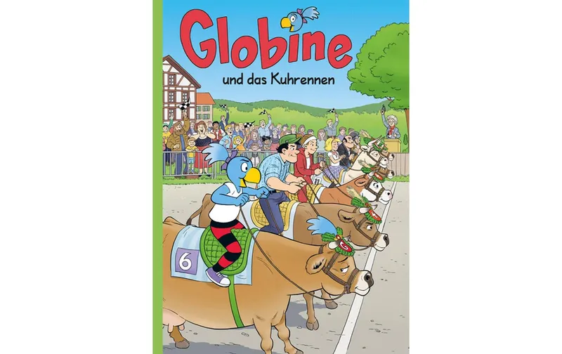 Globi Verlag Bilderbuch Globine e das Kuhrennen
