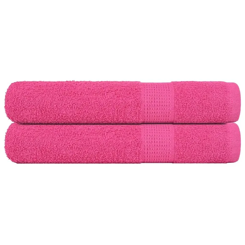 Serviettes FROGN 2 pcs rose 100x200 cm 360 g/m²