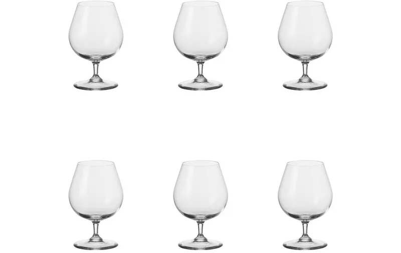 LEONARDO Cognacglas Ciao 400 ml, 6 pezzi, trasparente