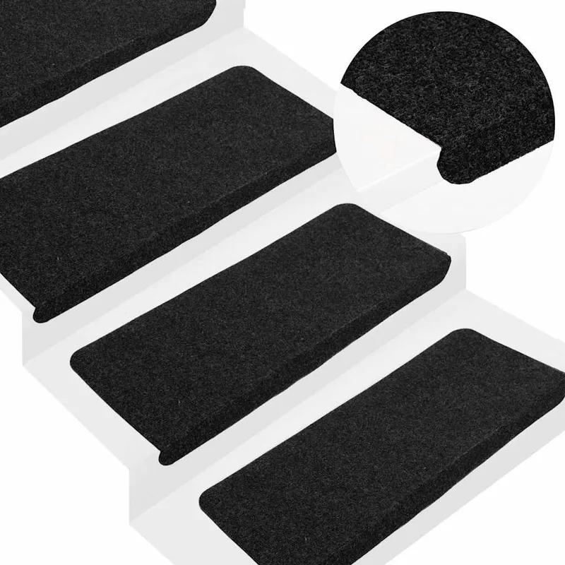 Stufenmatten Selbstklebend 30 Stk. nero 65x24,5x3,5 cm