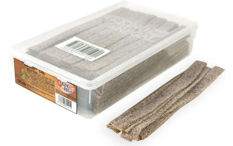 King Regal Gummibonbons Sour Strips Cola 150 pièces
