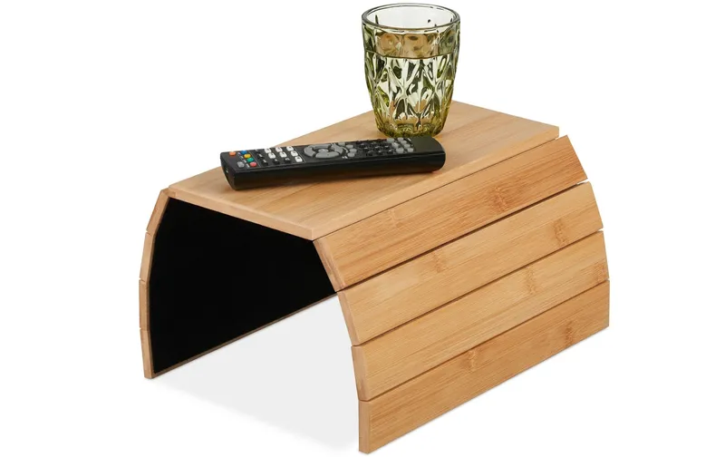 relaxdays Serviertablett naturel