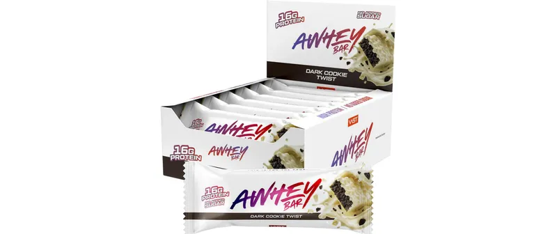 VAST Riegel AWHEY BAR Dark Cookie Twist, 12 x 50g