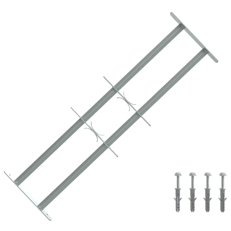 Sicherheitsgitter per Fenster con 2 Querstangen 3 pz.