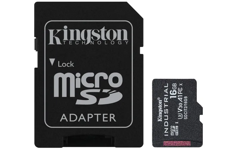 Kingston microSDHC-Karte Industrial UHS-I 16 GB