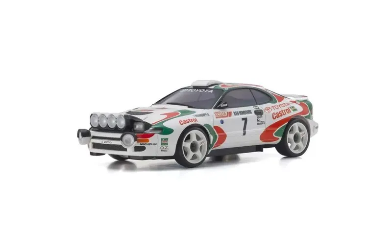 Kyosho Mini-Z MA020 Toyota Celica Turbo WRC 1993 ARTR, blanc