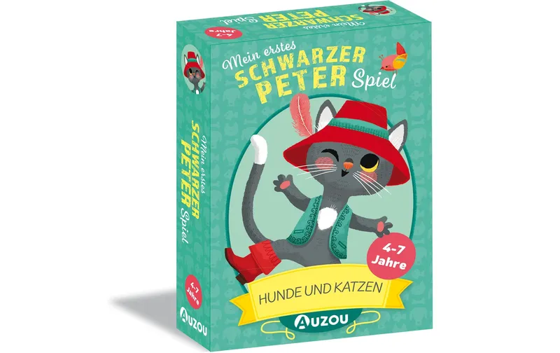 HUCH! Kartenspiel Schwarzer Peter Hunde et Katzen