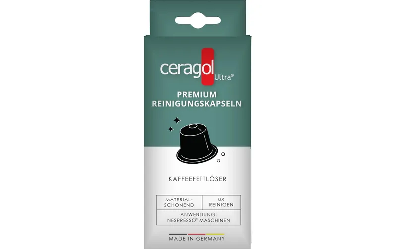 Ceragol Reinigungskapseln Kaffeefettlöser 8 pièces