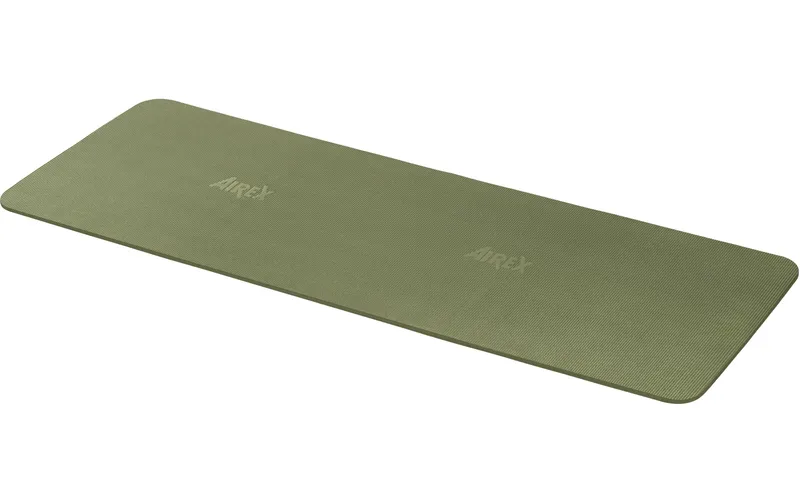 Airex Trainingsmatte inkl. Halteband und Übungsprogramm, Olive
