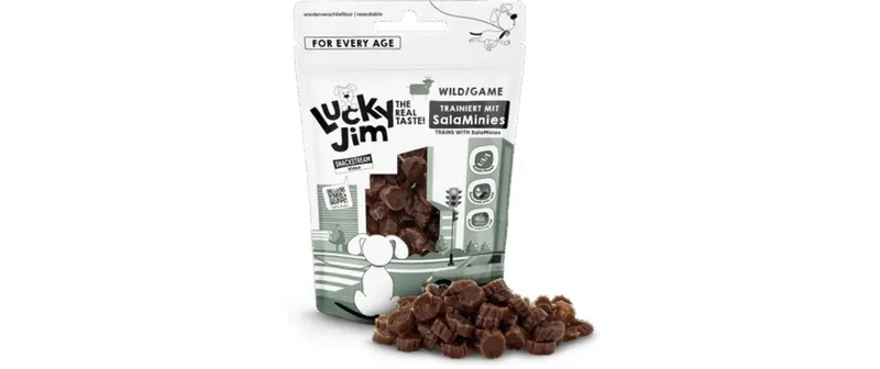 Lucky Jim Leckerli SalaMinies Wild 70 g