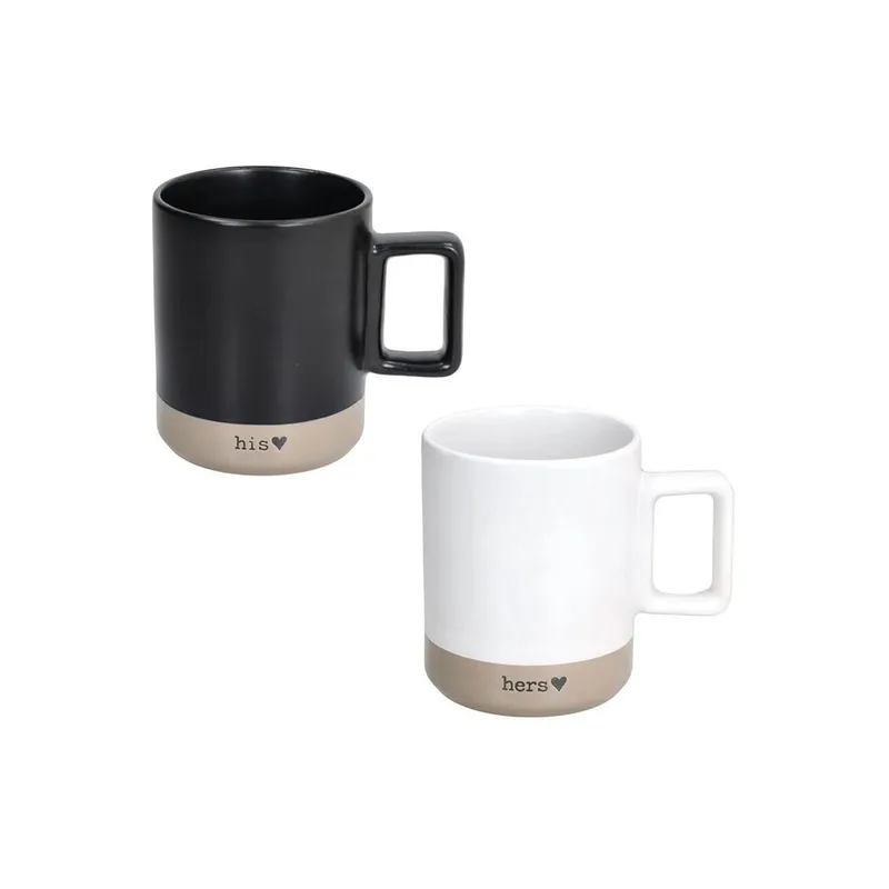 Tognana Kaffeetasse You & Me 400 ml, 6 Stück, Mehrfarbig