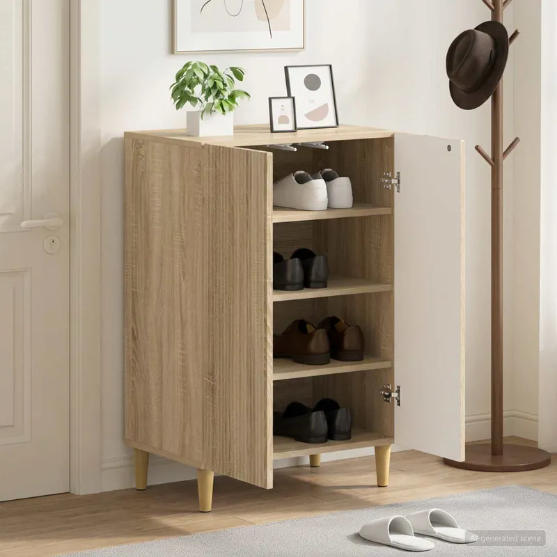 Schuhschrank ARNHEM 59,5 x 39,5 x 90 cm engineered wood