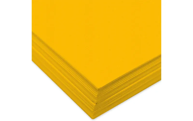 URSUS Carte photo DIN A4 300 g/m² jaune de maïs 50 feuilles