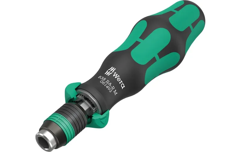 Wera Bits-Handhalter 838 RA-R M con Ratschenfunktion