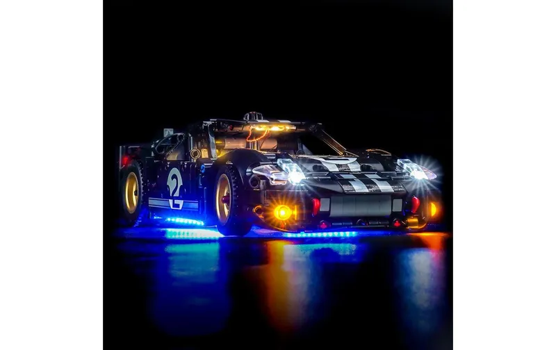 BrickBling LED-Licht-Set for LEGO® 42223 1966 GT40 MKII