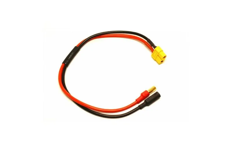 EP Ladecase XT60 to 5.5 mm Goldstecker