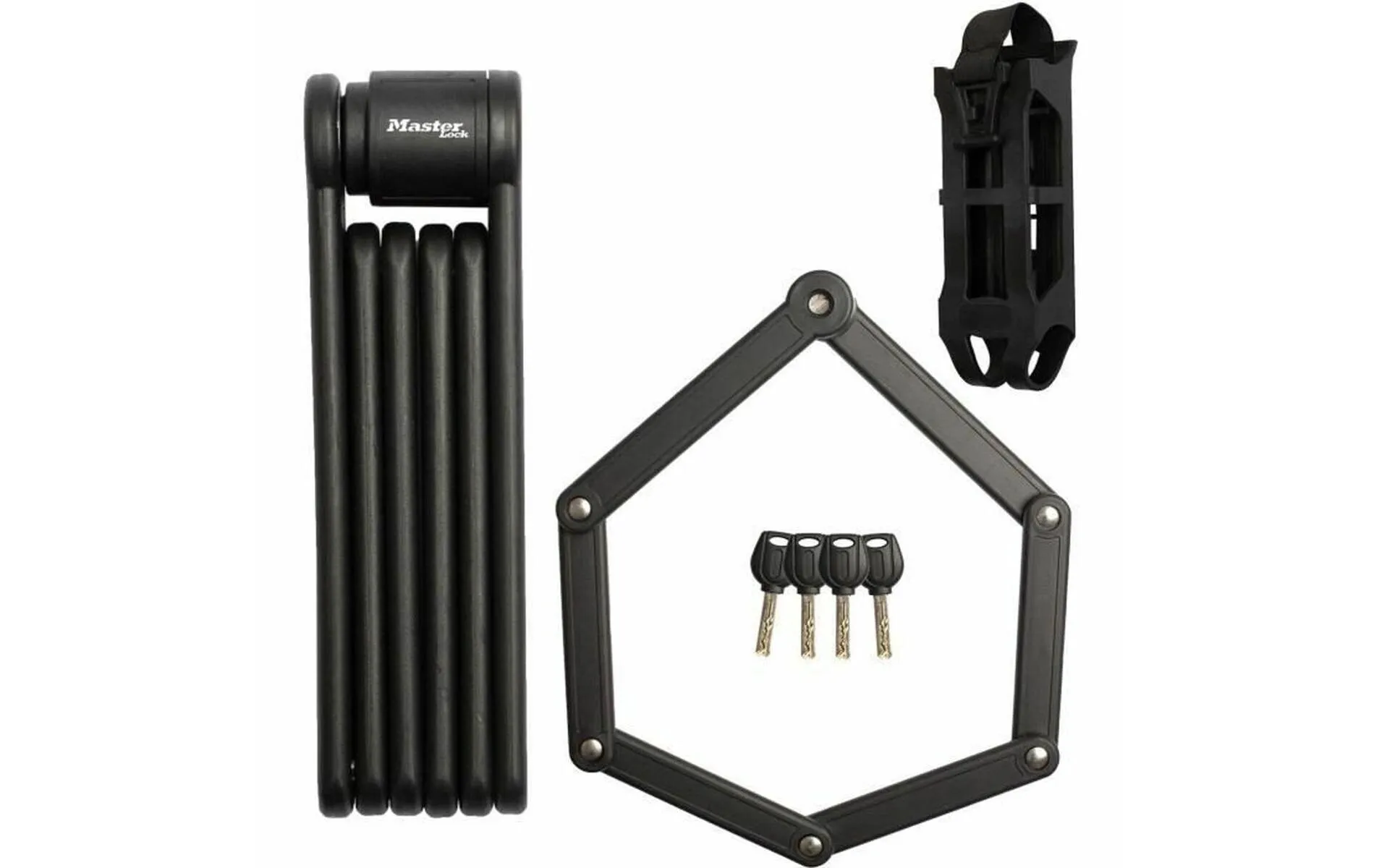 Masterlock Faltschloss 8335EURDPRO inkl. Halterung & Befestigung