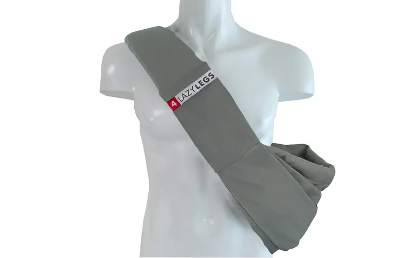 4LazyLegs Tiertransport-Tasche Canvas, Mineral Grey, S