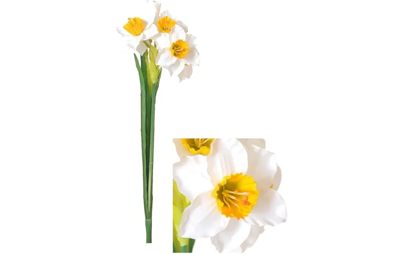 CHALET Blumenstrauss Narzissen 51 cm, Gelb/bianco