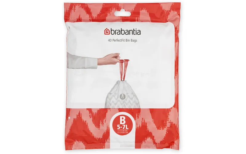 Brabantia Kehrichtsack PerfectFit B 5 l, 40 pieces