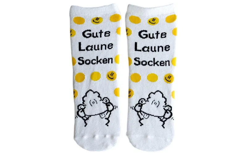 Sheepworld Socken Gute-Laune-Socken Grösse 36 - 40, waschbar (40 Grad)